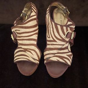 Nine West mohair sandal